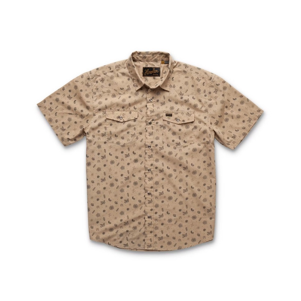 Howler Brothers H Bar B Snapshirt Bandito Men's Short Sleeve Western Pearl Snap